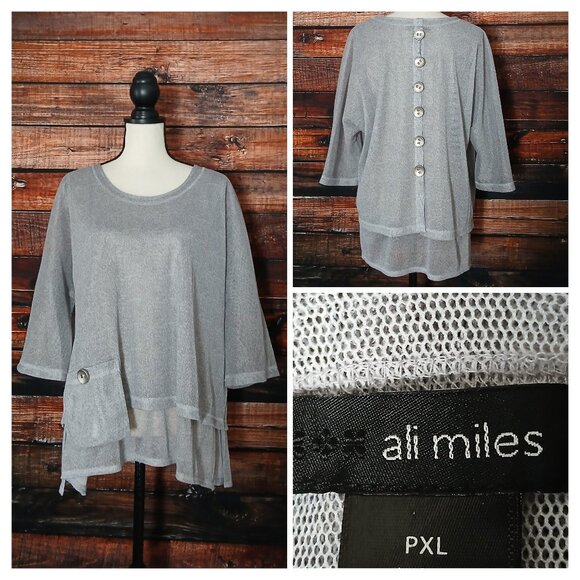 Ali Miles Boho Tunic XL Petite - Picture 1 of 10